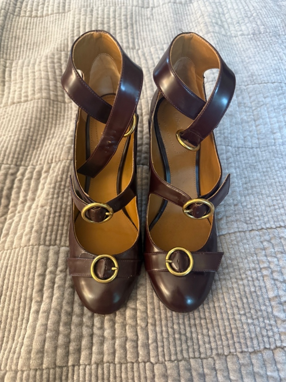 Chloe Block Heel Pumps